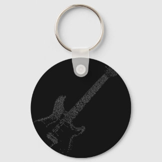 Customizable Guitar Keychain