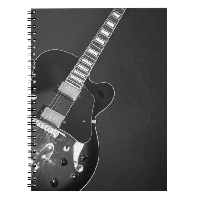 Customizable Guitar Notebook (Front)