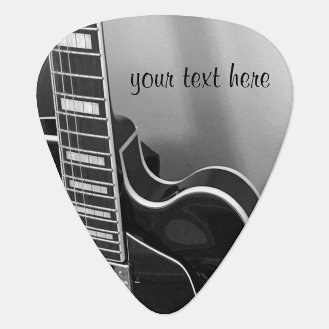 Customizable Guitar Pick (Front)