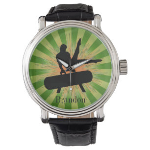 Customizable Gymnastics Design Watch