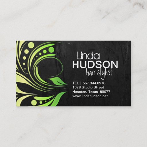 Customizable Customizable Hair Stylist Business Cards
