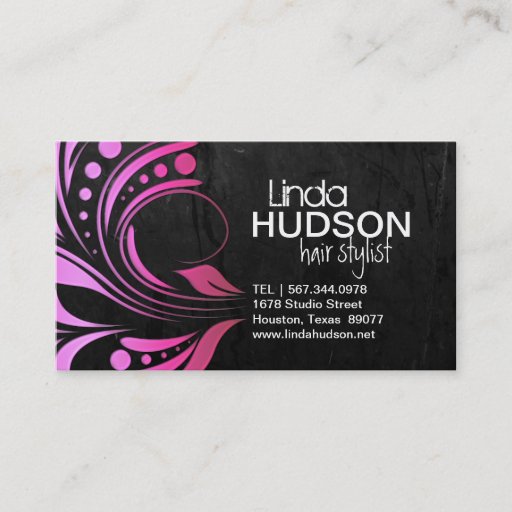Customizable Customizable Hair Stylist Business Cards