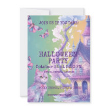 Customizable Halloween Party Invitation