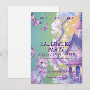 Customizable Halloween Party Invitation
