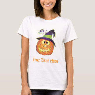Customizable Halloween Pumpkin T-Shirt
