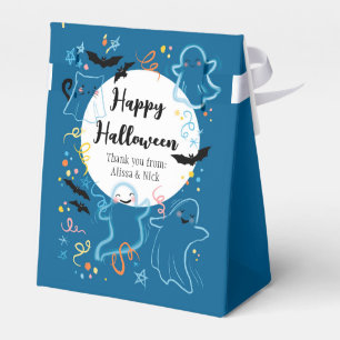Customizable Halloween Treats favor box 