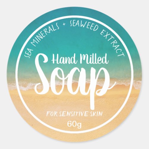 Customizable Hand Milled Soap Label