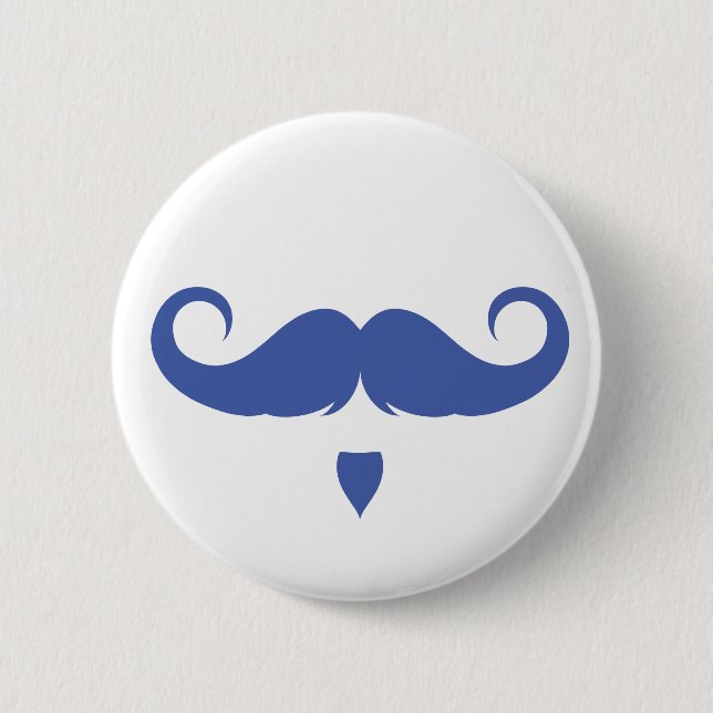Customizable Handlebar Moustache Button (Front)
