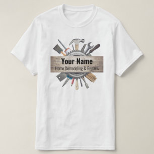 Customizable handyman contractor tools T-Shirt