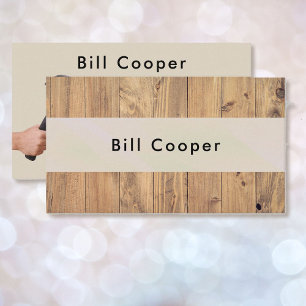 Customizable Handyman Home Repair Contractor Busin Business Card