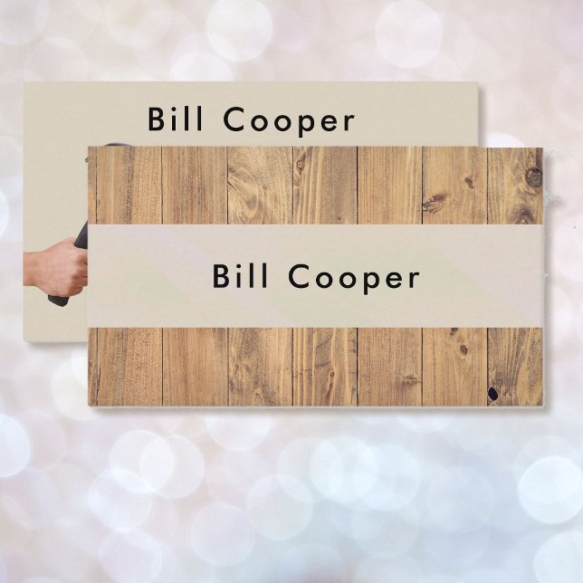 Customizable Handyman Home Repair Contractor Busin Business Card (Creator Uploaded)