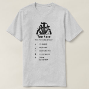 Customizable handyman tools T-Shirt
