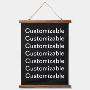 Customizable Hanging Tapestry