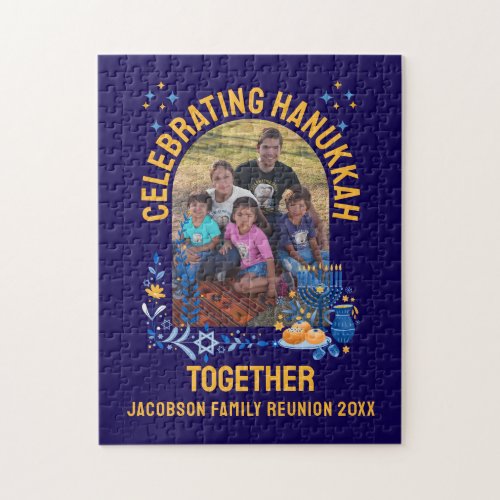 Customizable HANUKKAH FAMILY REUNION Souvenir