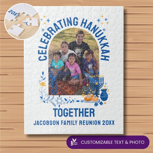 Customizable HANUKKAH FAMILY REUNION Souvenir