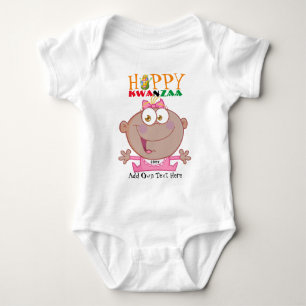 Customizable Happy KWANZAA New Baby Born Year Baby Bodysuit