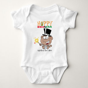Customizable Happy KWANZAA New Baby Born Year Bodysuit