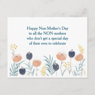 Customizable Happy Non-Mother's Day joke Postcard