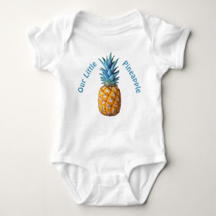 Customizable Hawaiian Pineapple Baby Clothes Baby Bodysuit