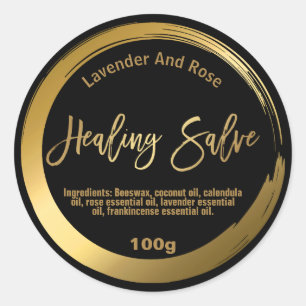 Customizable Healing Salve Label