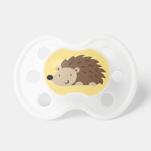 Customizable Hedgehog Pacifier (Front)