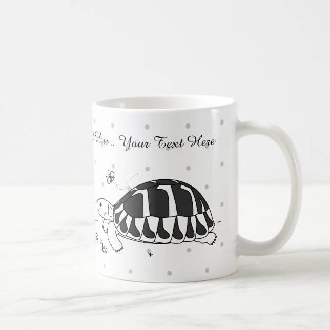 Customizable Hermann's Tortoise Mug (Right)