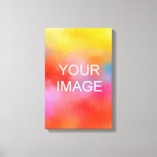 Customizable High Quality Stretched Vertical Canvas Print