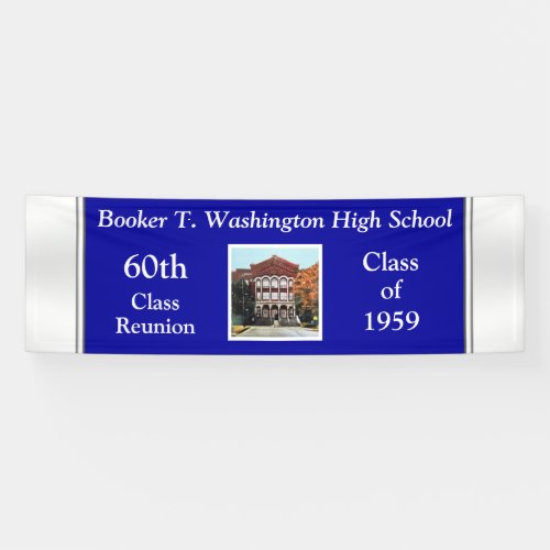 Customizable High School Class Reunion Banner