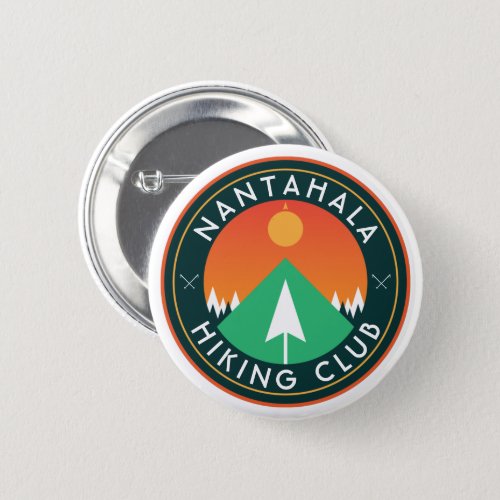 customizable hiking club mountain patch classic ro button