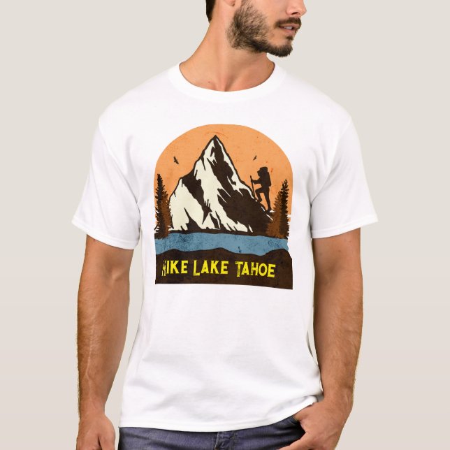 Customizable Hiking the Spectacular Wonders  T-Shirt (Front)