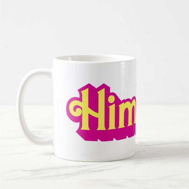 Customizable Himbo Coffee Mug (Left)