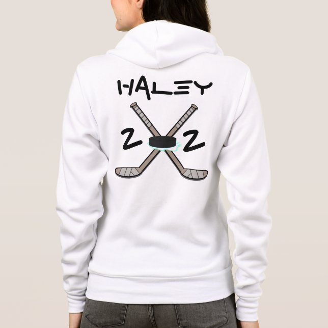 Customizable Hockey Sweatshirt (Back)