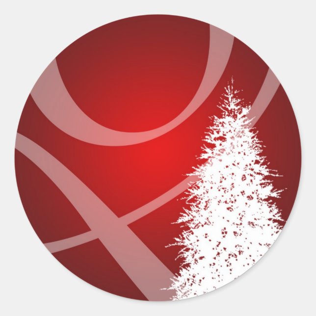 Customizable Holiday Card Envelope Stickers (Front)