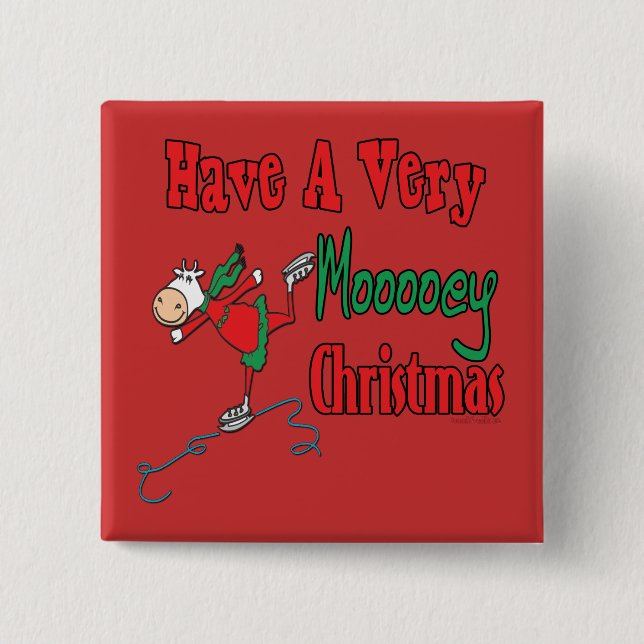 Customizable Holiday Fun Stuff Button (Front)