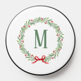 Customizable Holiday Initial PopSocket
