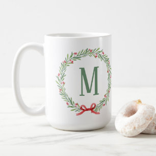 Customizable Holiday Letter and Gift Stickers  Coffee Mug