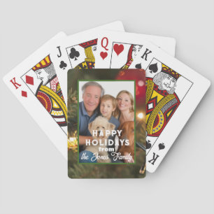 CUSTOMIZABLE HOLIDAY PLAYING CARDS ADD YOUR PHOTO