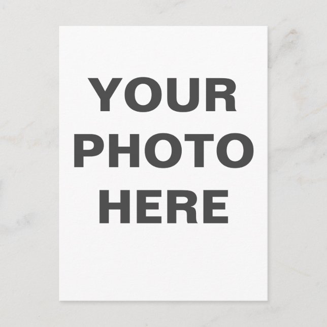 Customizable Holiday Postcards  (Front)