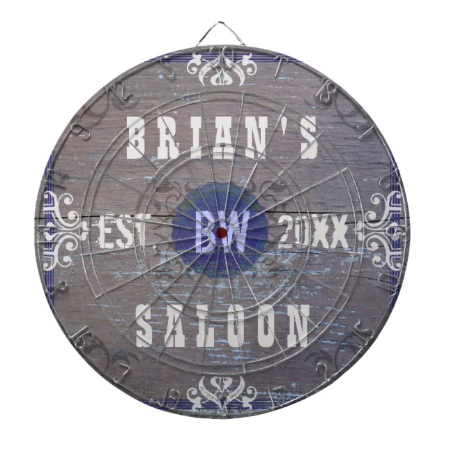 Customizable Home Bar Beer Saloon Dartboard (Front)