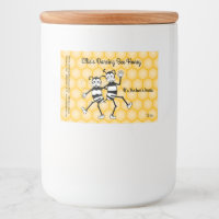 Customizable honey jar label