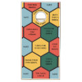 Customizable Honeycomb Party Drinking Game | Zazzle