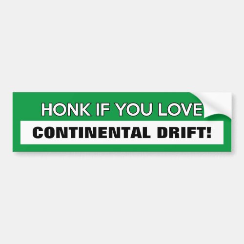 Customizable Honk If You Love Bumper Sticker