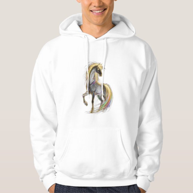 Customizable Hoodie Sweatshirt with Pocket (Front)