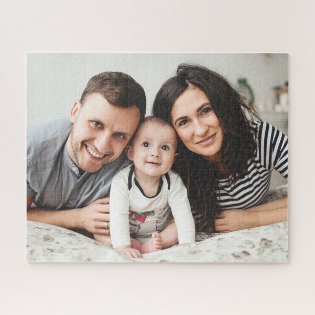 Customizable Horizontal Family Photo Puzzle (Horizontal)