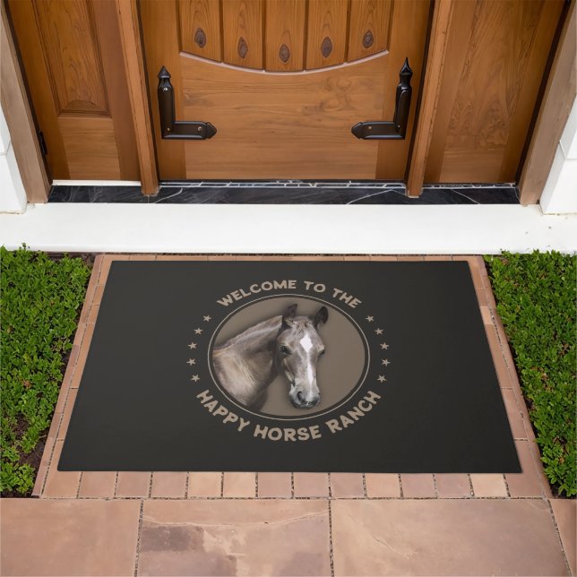Customizable Horse 🐎  Doormat (Outdoor)
