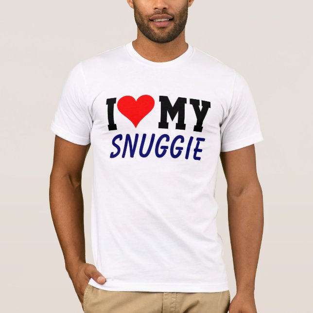 Customizable I Heart My Snuggie Tee (Front)