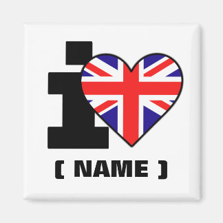 Customizable I Heart (Name) Magnet