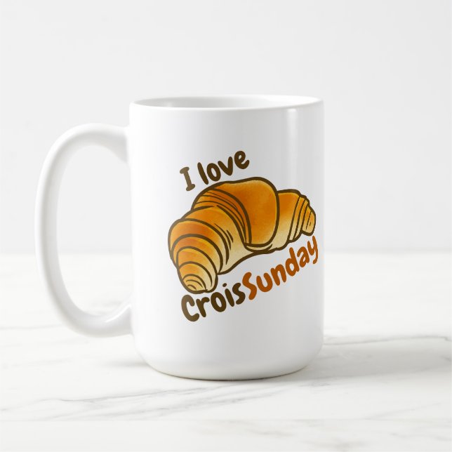 Customizable I love CroisSunDay Coffee Mug (Left)