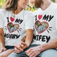 Customizable I Love My [Hubby/Wifey] T-Shirt
