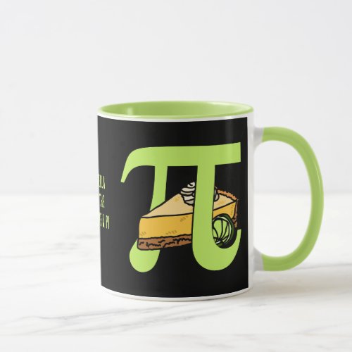 Customizable I LOVE PIE AND PI Day Mug